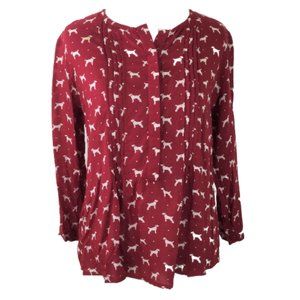 Anthropologie Porridge Dog Blouse s